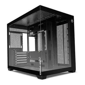 gabinete mancer cv450 mini-tower lateral de vidro preto