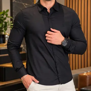 Camisa Slim Fit Polo Wear Masculina P ao GG