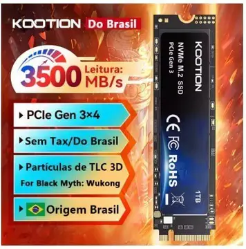 ssd kootion nvme m.2 2280 256gb