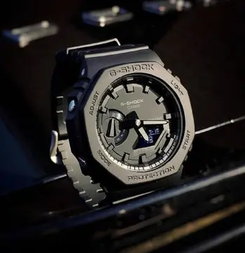relogio casio g-shock carbon ga-2100-1a1dr