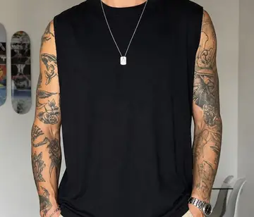 Kit com 3 Regata Oversized 100% Algodão P ao G1