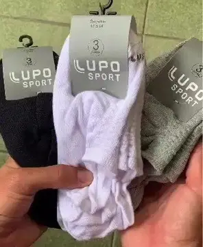 meias lupo soquete kit 10 pares 33-44