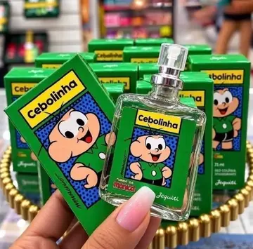 perfume jequiti cebolinha 25ml kit 3