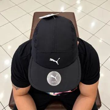 boné puma essentials running 5 panel unissex
