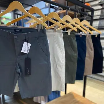 bermuda vintamoc kit 3 masculina sarja jeans social brim lisa