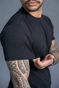 camiseta anarhu masculina manga curta