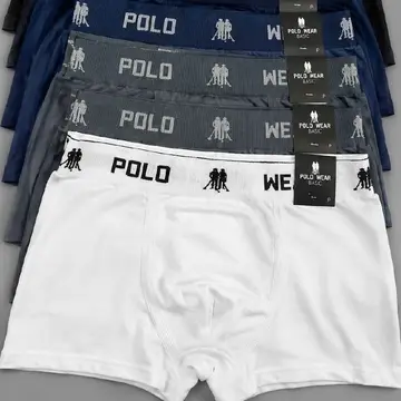 cueca polo wear kit 10 boxer lisa sortido