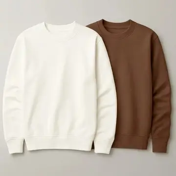 roupas kit 2 moletom careca masculino sem estampa lisa basico