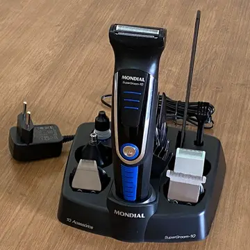 aparador de pelos mondial super groom 10 bivolt