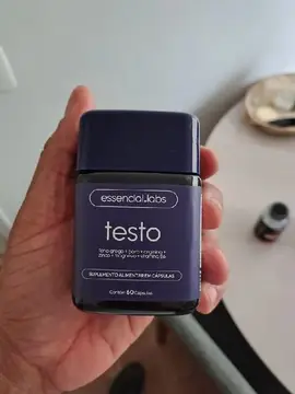TESTO ESSENCIAL - Fórmula Exclusiva com Feno Grego + Boro + Arginina + ZMA + Vitamina B6 - 60 cápsulas - Precursor da Testosterona