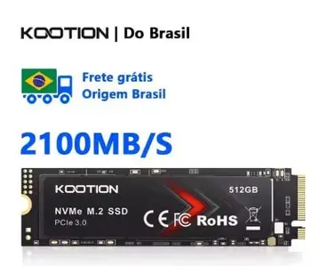 ssd kootion x15lite 512gb nvme