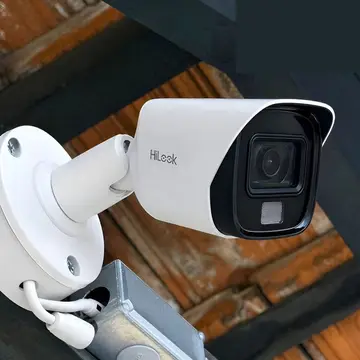 câmera de segurança hikvision bullet thc-b127-lpc 2mp