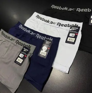 cuecas reebok boxer kit 6 microfibra sem costura