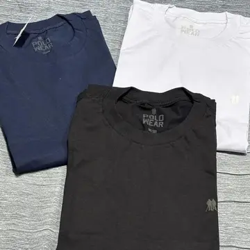 camiseta polo wear kit 3 masculina sortido