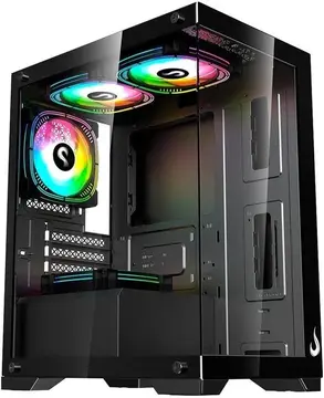 gabinete rise mode crystal glass