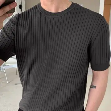 roupas kit 3 camisetas masculina canelada americana gola careca