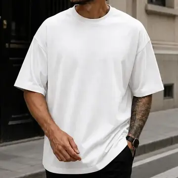 camiseta rethink oversized masculina