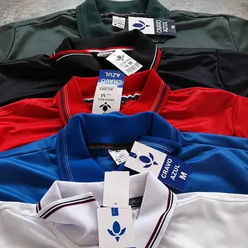 Kit 5 Camisas Camiseta Gola Polo Masculina Premium Basica P ao GG