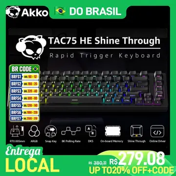 Teclado Magnético Akko Tac75 He