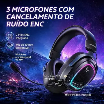 Headset Sem Fio Qcy Heroad Gt2 H5gma Powered By Thx Spatial Audio+ 7.1.4