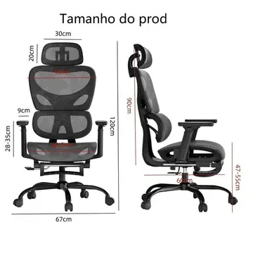 Yesop Cadeira Ergonômica Escritorio Gamer Cadeira Presidente Zero Gravity 150kg Y619