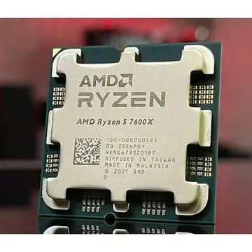 Processador Amd Ryzen 5 7600x, 4.7GHz 5.3GHz Max Turbo , Cache 38Mb, 6 Núcleos, 12 Threads, Am5, Com Vídeo Integrado
