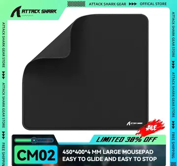Mousepad Attack Shark Cm02, base de borracha antiderrapante 450x400x4mm