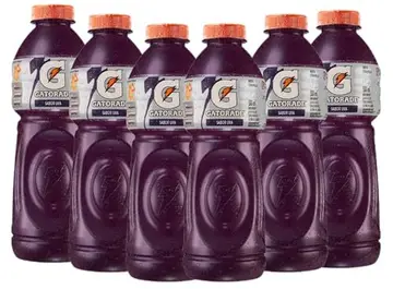 Isotônico Gatorade, Uva, Garrafa 500ml, Pack com 6 unidades