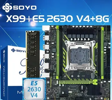 X99 Soyo D4 + Xeon E5 2630 V4 sem ram