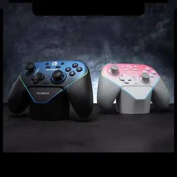 Controle Gamesir Super Nova Controle Com Dock sem fio Hall Effect, 1000mAh, Gatilho com ajuste, Girosópio, Faceplate removível