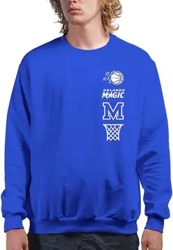 Junk Food x NBA – Logotipo LC Stacked – Casaco de lã adulto oficialmente licenciado para homens e mulheres
