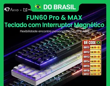 Teclado Magnético MonsGeek Akko Fun60
