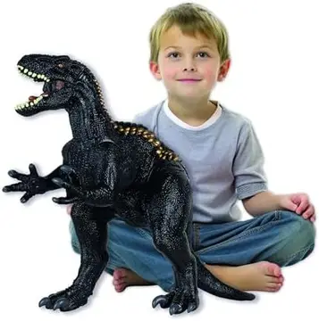Jurassic World, Personagem colecionavel Indoraptor Jurassic com Rugidos Reais, figura gigante - Mimo brinquedos