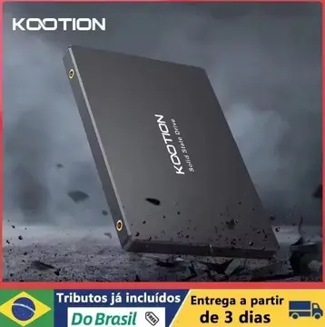 Ssd 512Gb Kootion X12 Sata Iii Envio do Brasil