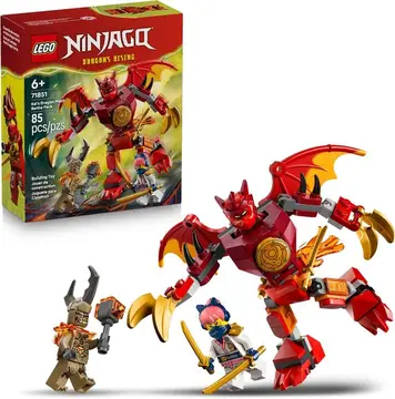 LEGO NINJAGO Pack de Combate Dragão Meca do Kai, Brinquedo Meca 71851
