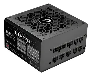 Fonte Gamer Rise Mode Elektra 650w Full Modular Selo Teclab Preto