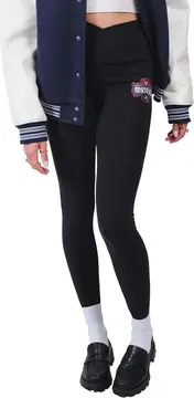 Ultra Game Calça legging feminina WNBA oficial super macia cintura alta controle de barriga não transparente para treino yoga