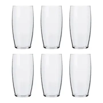 Jogo de Copos Nadir Oca Long Drink de Vidro Liso com 6 Peças 300ml