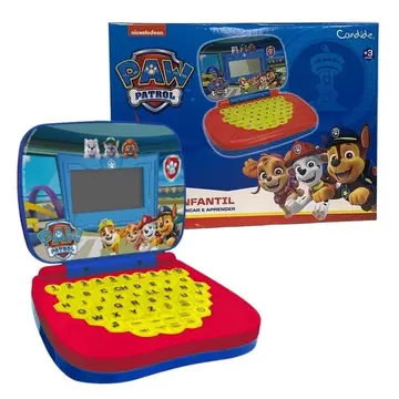 Brinquedos De Menino Laptop Infantil Educativo Bilíngue 6 Atividades Candide