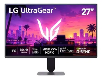 Monitor LG Ultragear 27 144Hz 1ms