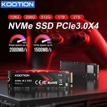 ssd kootion m2 nvme gen3 pcie 3.0x4 256gb