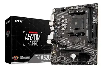 Placa Mãe MSI A520M