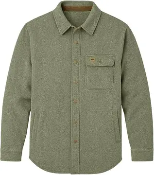 jaqueta field & stream hail call fleece shirt jacket