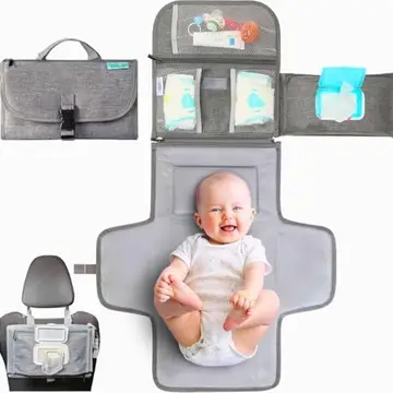 trocador portatil seltand bebe impermeavel dobravel porta lenços