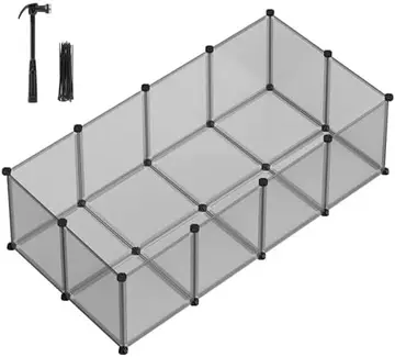 cercado para animais de estimação songmics brlpc002g01