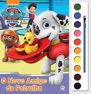 livro patrulha canina o novo amigo da patrulha
