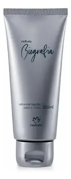 sabonete líquido corporal biografia feminino 100ml