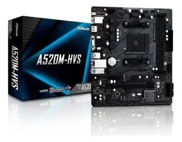 Placa Mãe AMD A520M-HVS