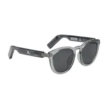 óculos de sol jbl soundgear frames round ônix