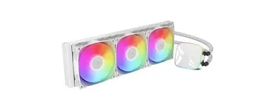 cooler geometric future eskimo junior neon rgb 360mm branco